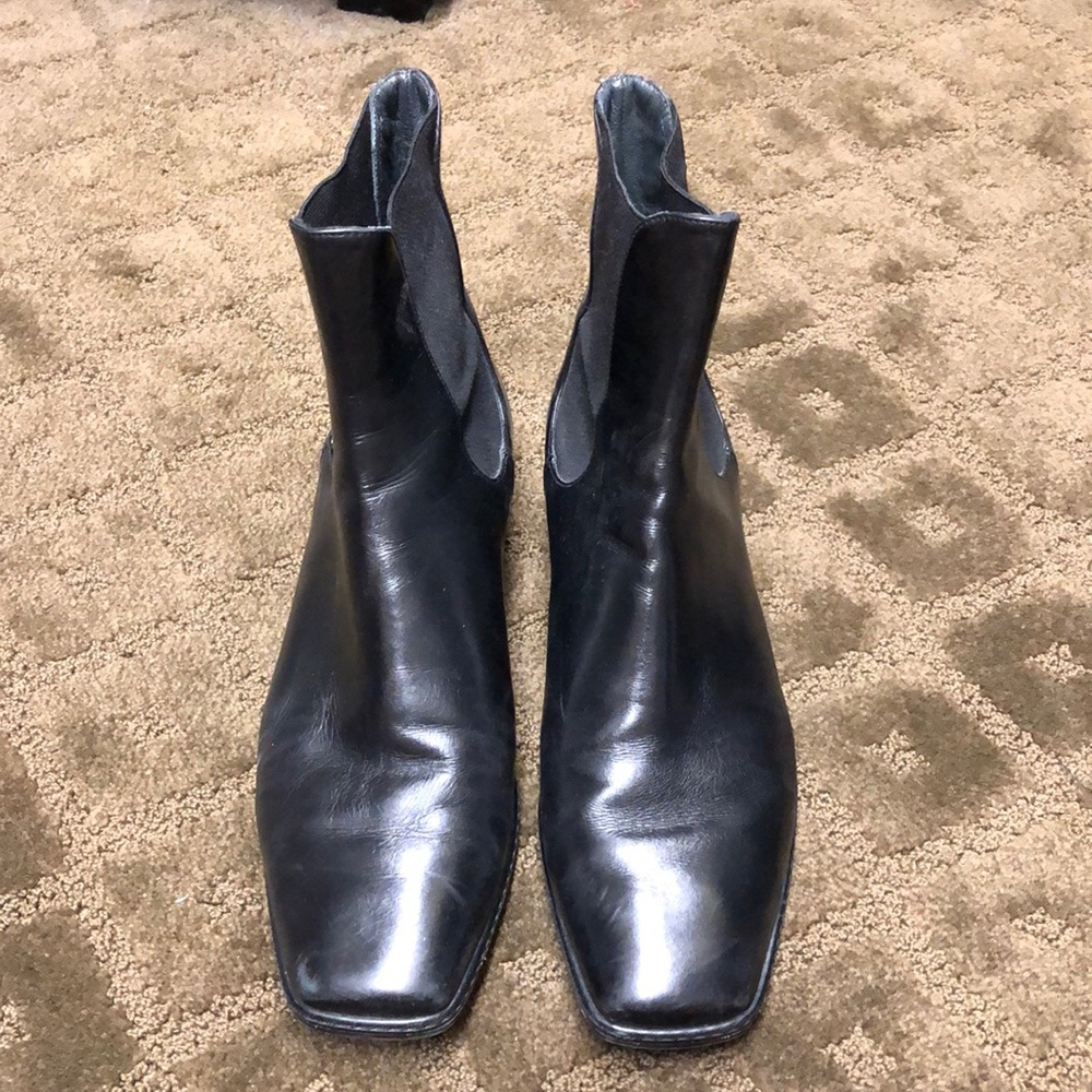 Stuart Weitzman leather booties
